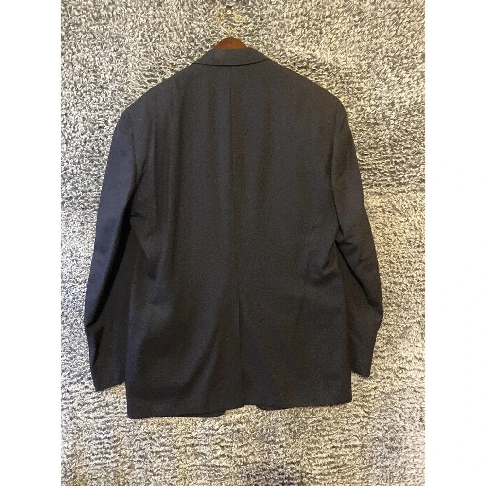 VTG HART SCHAFFNER MARX Made in USA Men's Blue Sports coat Blazer Jacket 40L